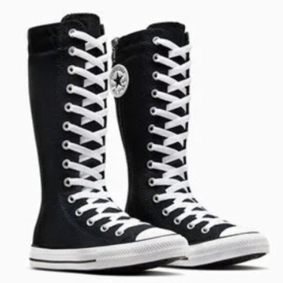 Chuck Taylor All Star Fold-Over Lift Platform XHi Faux Fur  Chuck Taylor All Star XHi
